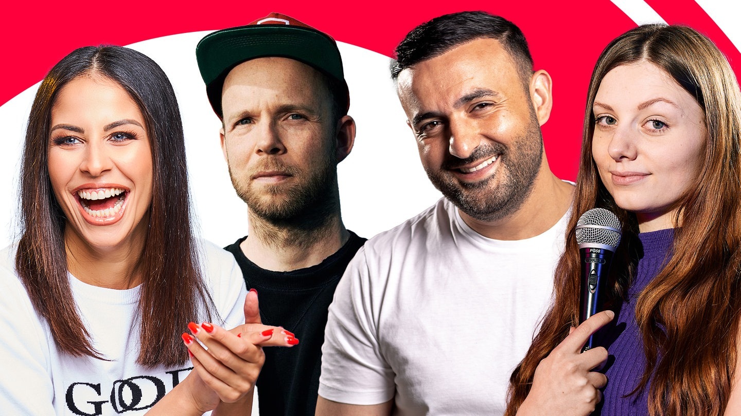 Newcomer beim SWR3 Comedy Festival 2022 (Foto: SWR, Guido Schröder, Marvin Ruppert, Tuan Le, SWR3)
