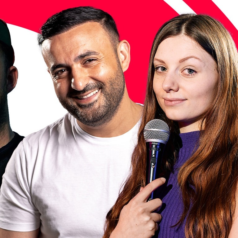 Newcomer beim SWR3 Comedy Festival 2022 (Foto: SWR, Guido Schröder, Marvin Ruppert, Tuan Le, SWR3)