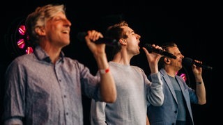 „basta“ beim SWR3 Comedy Festival 2022 (Foto: SWR, Niko Neithardt) „basta“ beim SWR3 Comedy Festival 2022
