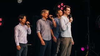 „basta“ beim SWR3 Comedy Festival 2022 (Foto: SWR, Niko Neithardt) „basta“ beim SWR3 Comedy Festival 2022