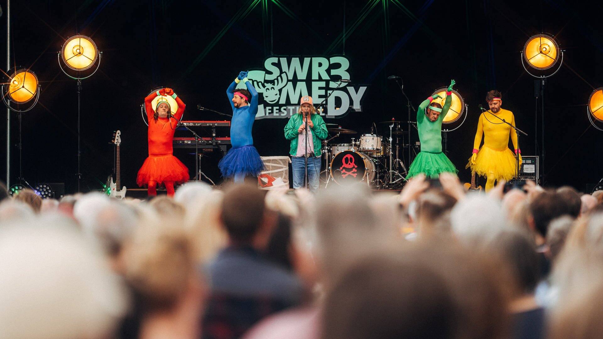 Mirja Boes' Auftritt beim SWR3 Comedy Festival 2023 (Foto: SWR3, Adrian Walter)