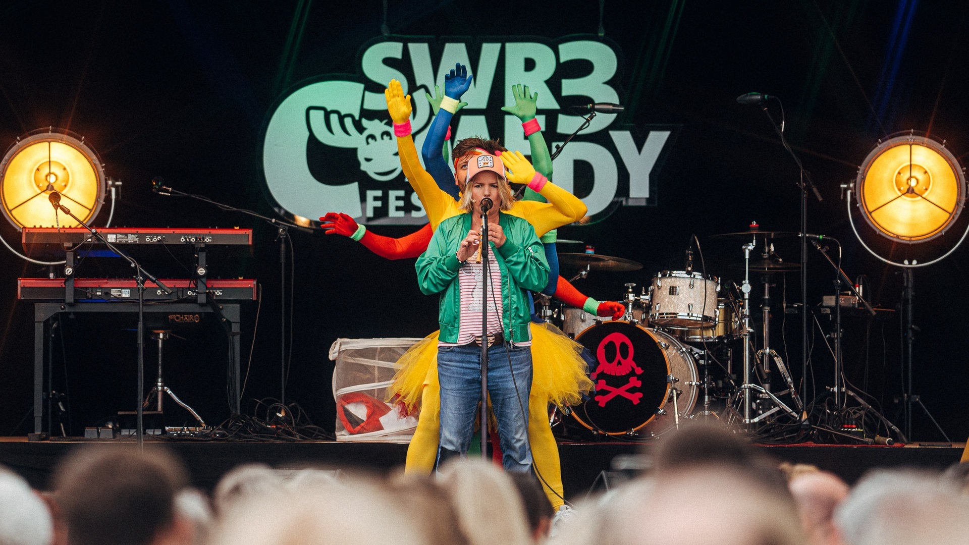 Foto: SWR3, Adrian Walter Mirja Boes' Auftritt beim SWR3 Comedy Festival 2023 (Foto: SWR3, Adrian Walter)