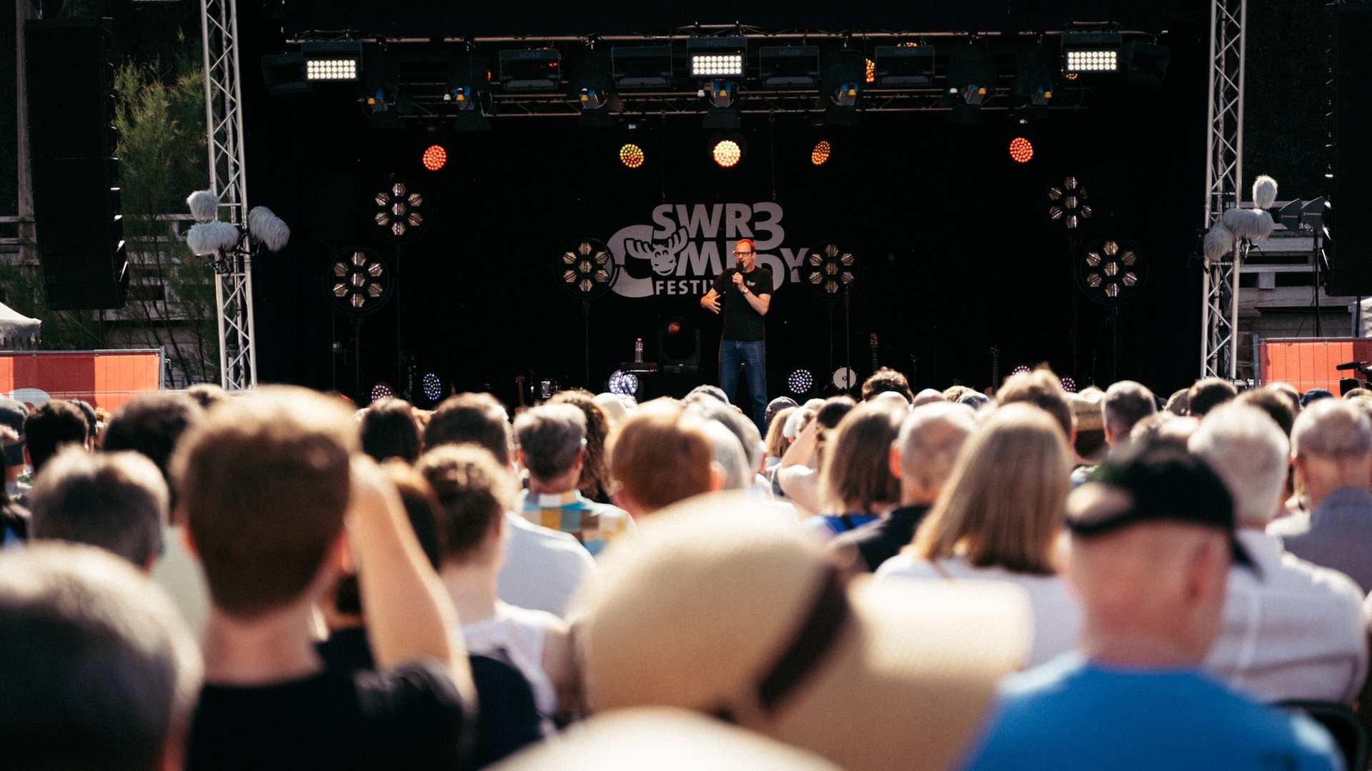 Foto: SWR3, Daniel Keil Vince Ebert bemi SWR3 Comedy Festival 2022 (Foto: SWR3, Daniel Keil)