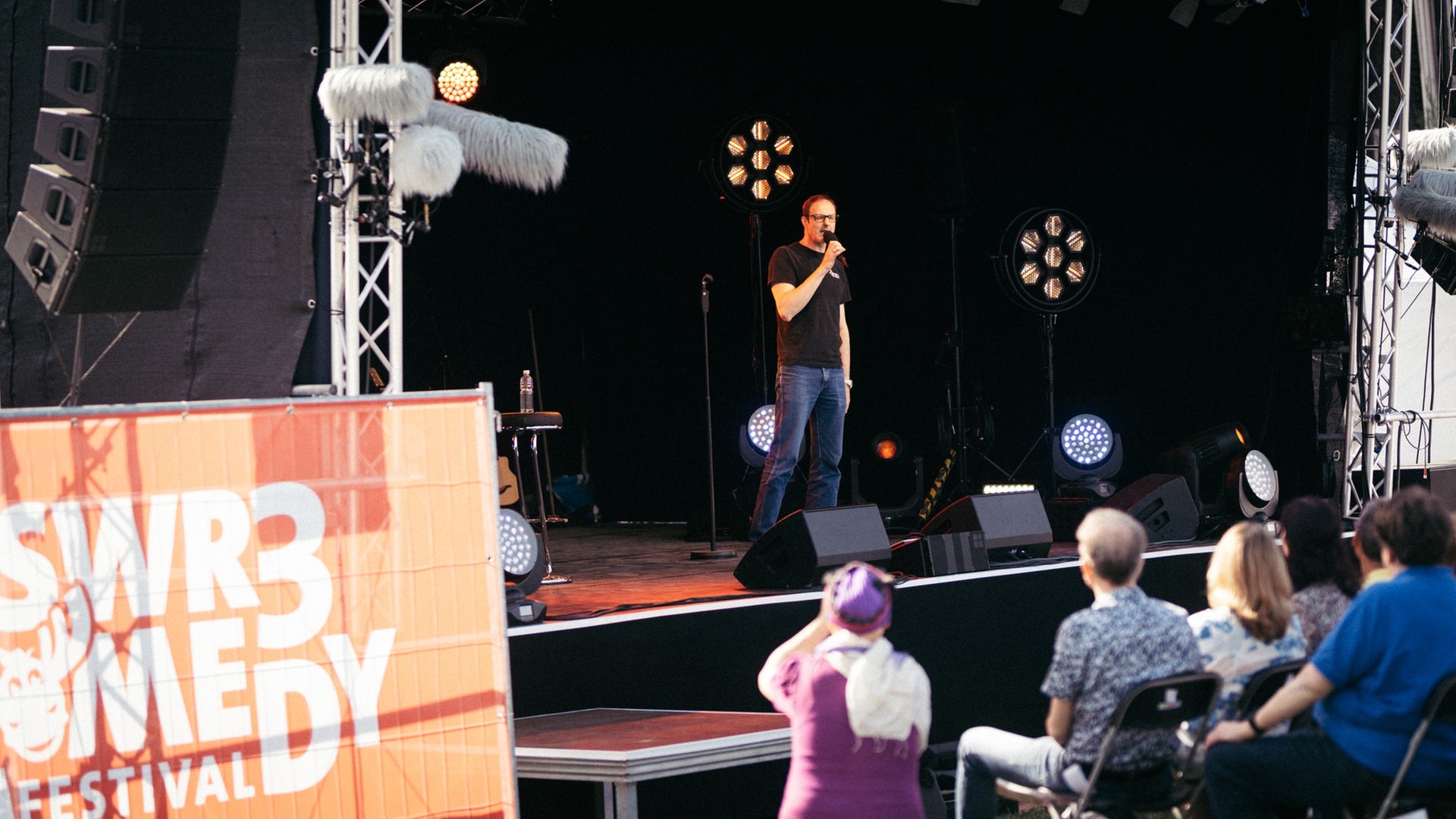 Foto: SWR3, Daniel Keil Vince Ebert bemi SWR3 Comedy Festival 2022 (Foto: SWR3, Daniel Keil)