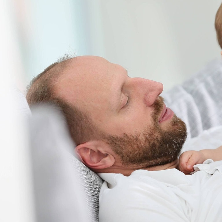 Lehmanns Leben: Der Papa will aber (Foto: picture-alliance / Reportdienste, Fabrice Michaudeau)