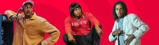 Tedros „Teddy“ Teclebrhan verkörpert in seinem Comedy-Programm verschiedene Figuren. Er besucht die SWR3 Morningshow.