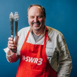 Johann Lafer beim großen SWR3 Grillen