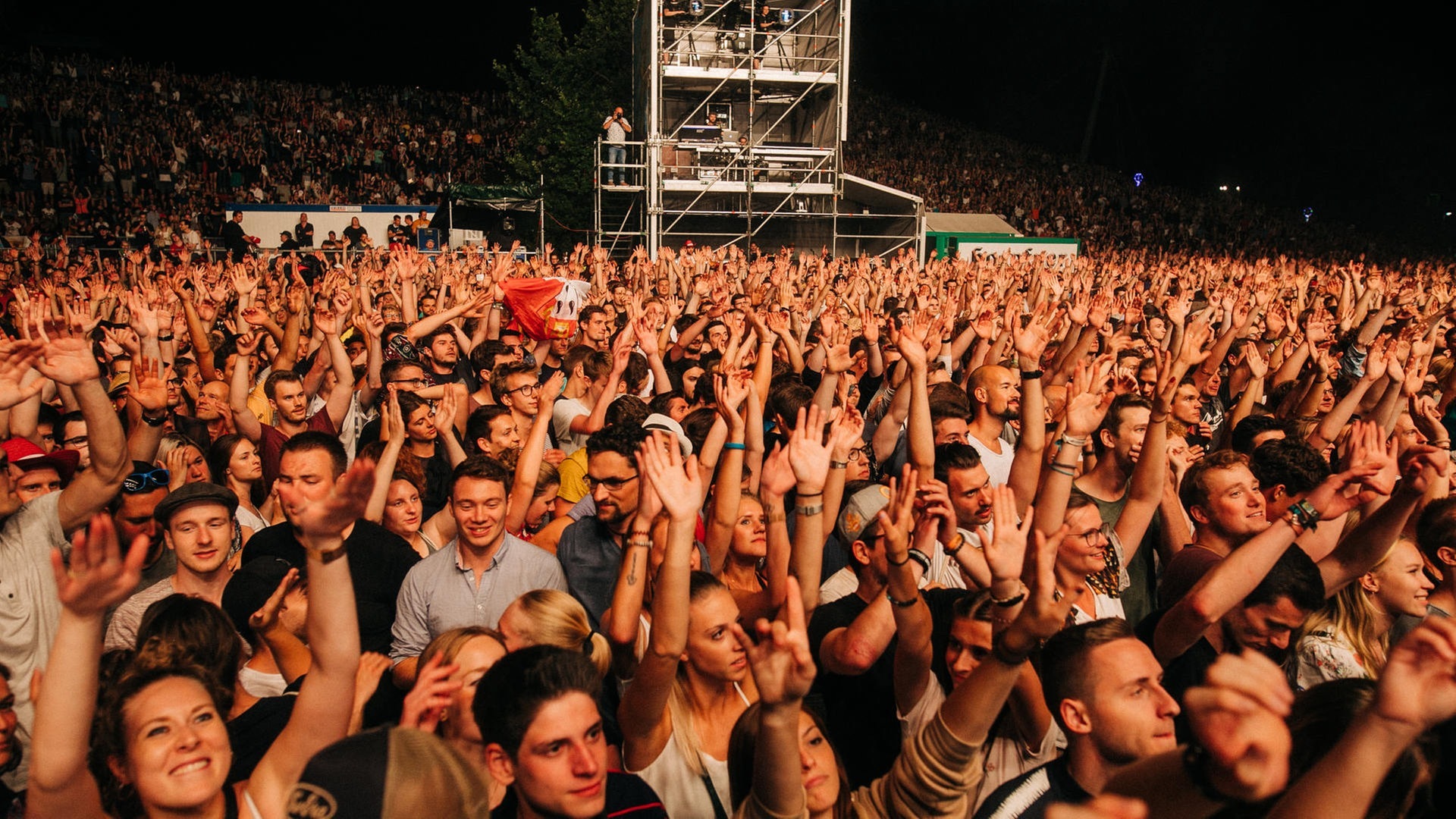 Foto: Niko Neithardt / SWR3 Paaaaaaarty am ersten Abend (Foto: Niko Neithardt / SWR3)