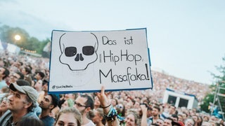 Sido reißt den Berg ab (Foto: Niko Neithardt / SWR3.de) Sido reißt den Berg ab