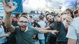 Sido reißt den Berg ab (Foto: Niko Neithardt / SWR3.de) Sido reißt den Berg ab