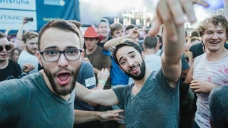 Sido reißt den Berg ab (Foto: Niko Neithardt / SWR3.de) Sido reißt den Berg ab