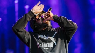 Sido reißt den Berg ab (Foto: Niko Neithardt / SWR3.de) Sido reißt den Berg ab
