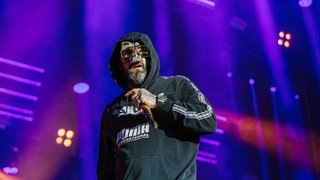 Sido reißt den Berg ab (Foto: Niko Neithardt / SWR3.de) Sido reißt den Berg ab