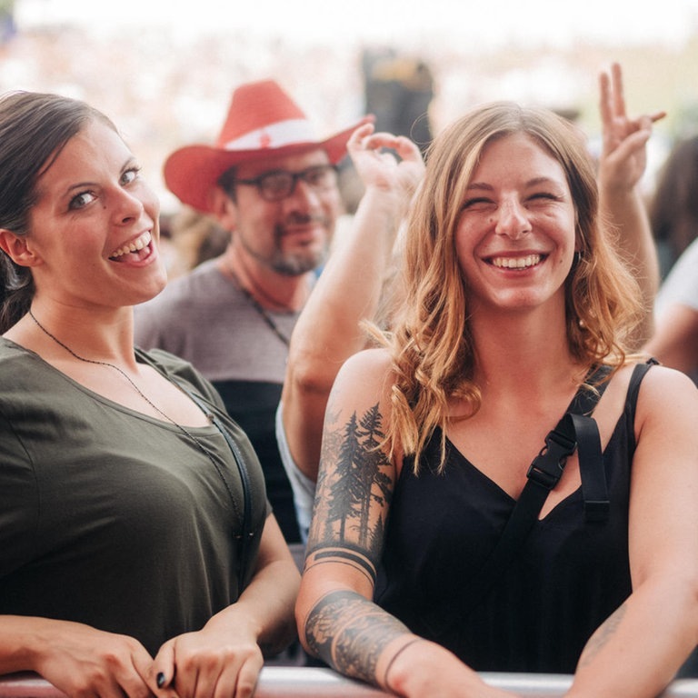 Besucher am Freitag (Foto: Niko Neithardt / SWR3)