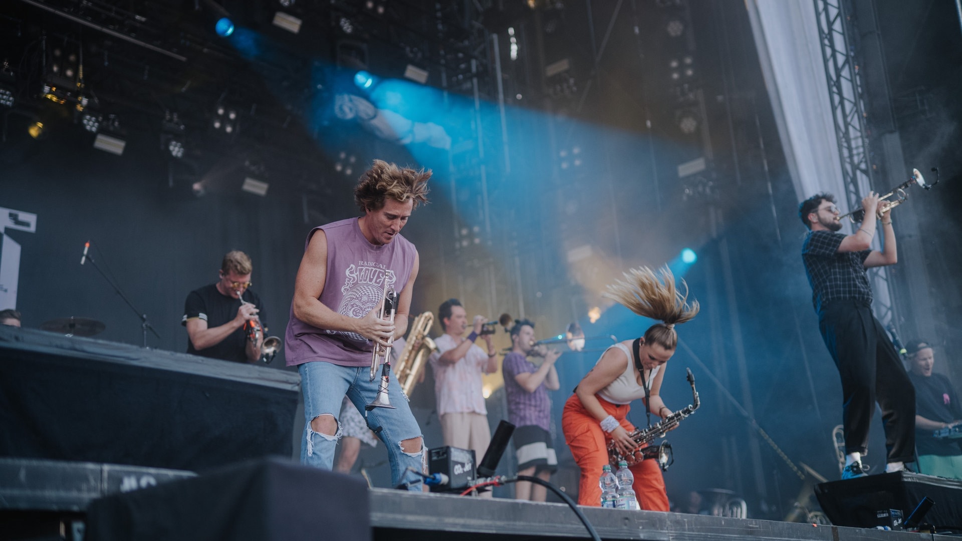 Foto: SWR3, Ronny Zimmermann Querbeat tritt am Samstag bei Das Fest 2023 in Karlsruhe auf der Hauptbühne auf (Foto: SWR3, Ronny Zimmermann)