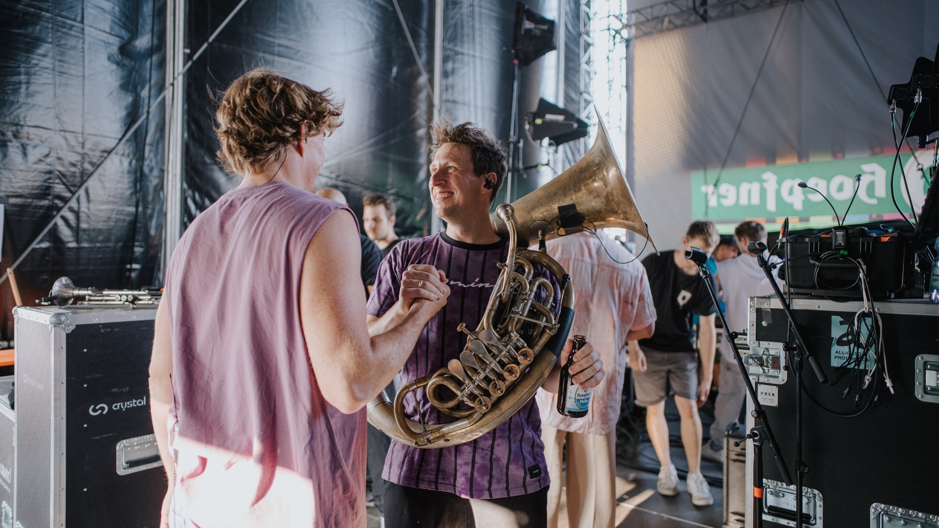 Foto: SWR3, Ronny Zimmermann Querbeat tritt am Samstag bei Das Fest 2023 in Karlsruhe auf der Hauptbühne auf (Foto: SWR3, Ronny Zimmermann)