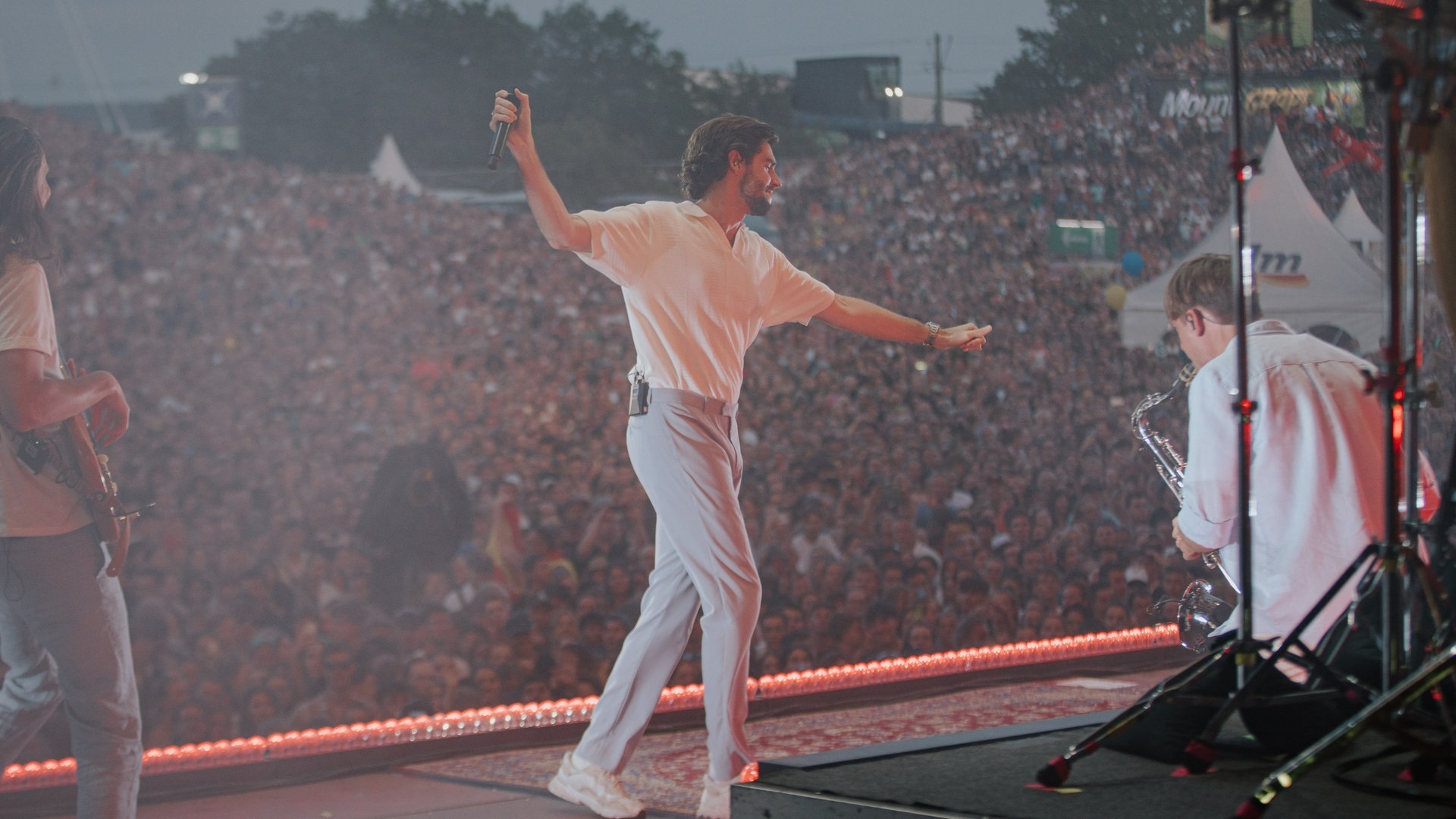 Alvaro Soler ist bei Das Fest 2023 am Sonntagabend aufgetreten (Foto: SWR3, Ronny Zimmermann)