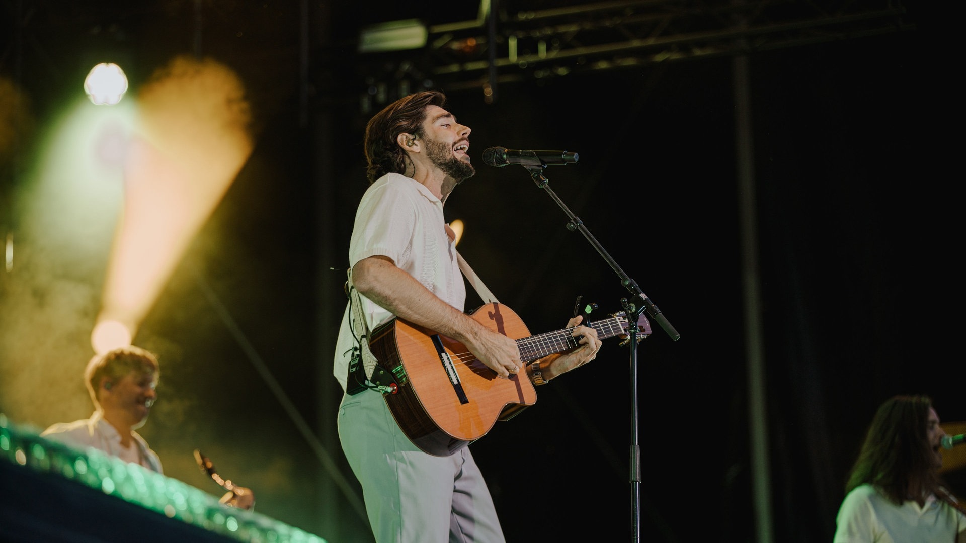 Alvaro Soler ist bei Das Fest 2023 am Sonntagabend aufgetreten (Foto: SWR3, Ronny Zimmermann)
