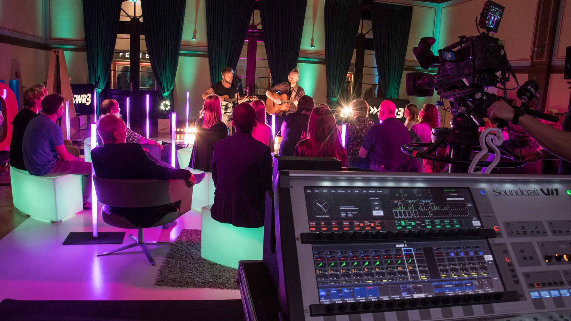 Foto: SWR3 SWR3 Live Lounge mit Newton Faulkner (Foto: SWR3)