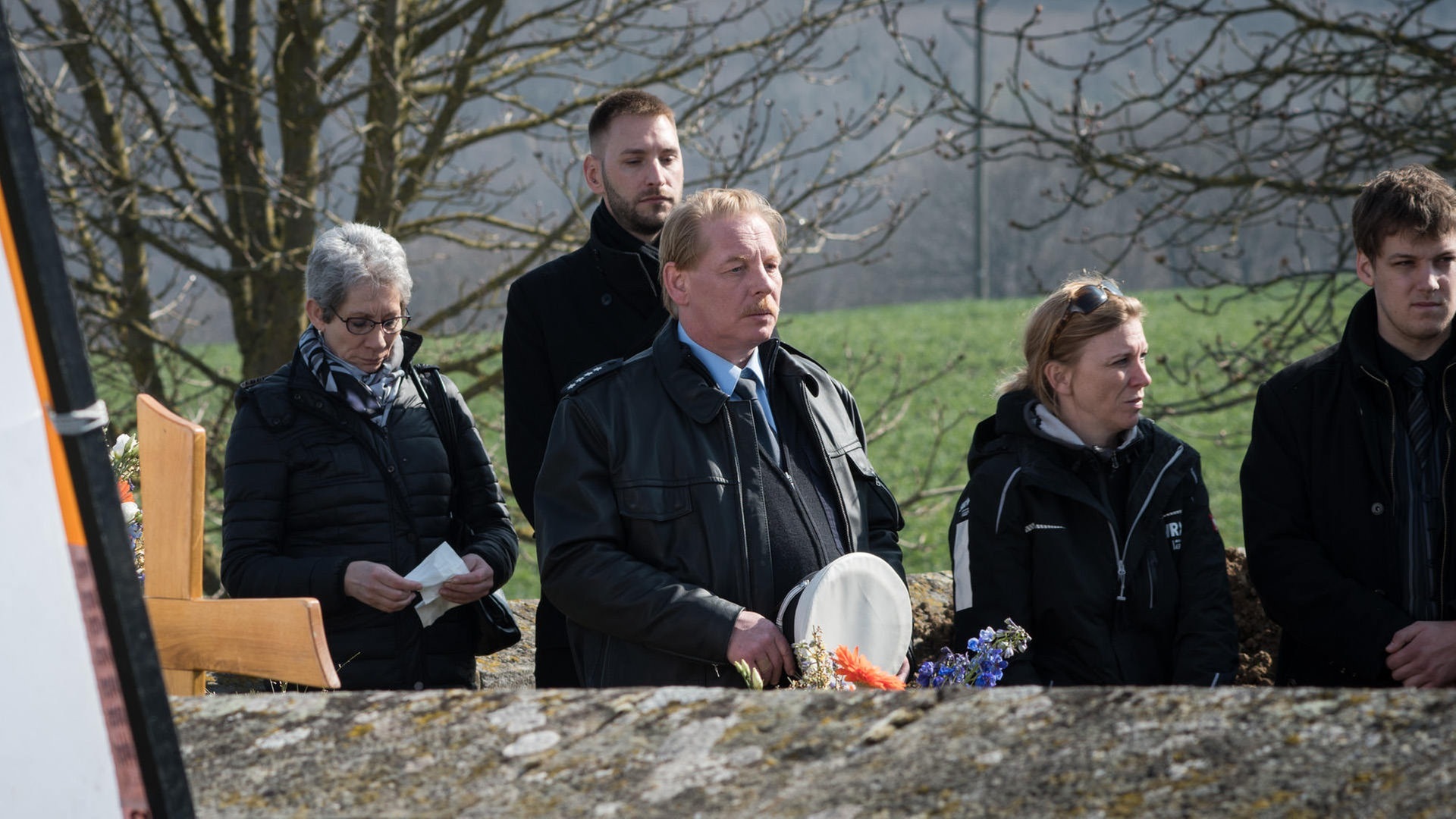 Foto: SWR3 Tatort-Dreh mit SWR3-Gewinnern in der Pfalz (Foto: SWR3)