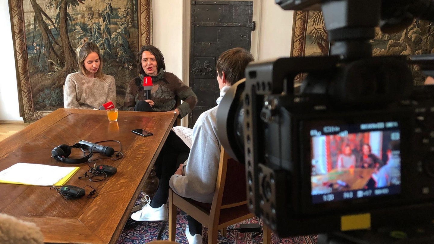 Foto: SWR3 Ulrike Folkerts und Lisa Bitter im exklusiven SWR3-Interview (Foto: SWR3)