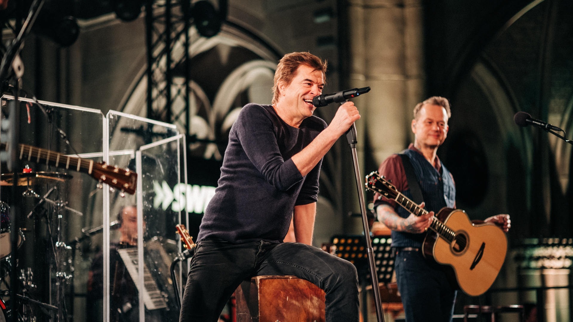 Foto: SWR3 Die Toten Hosen in der Gedächtniskirche in Speyer (Foto: SWR3)
