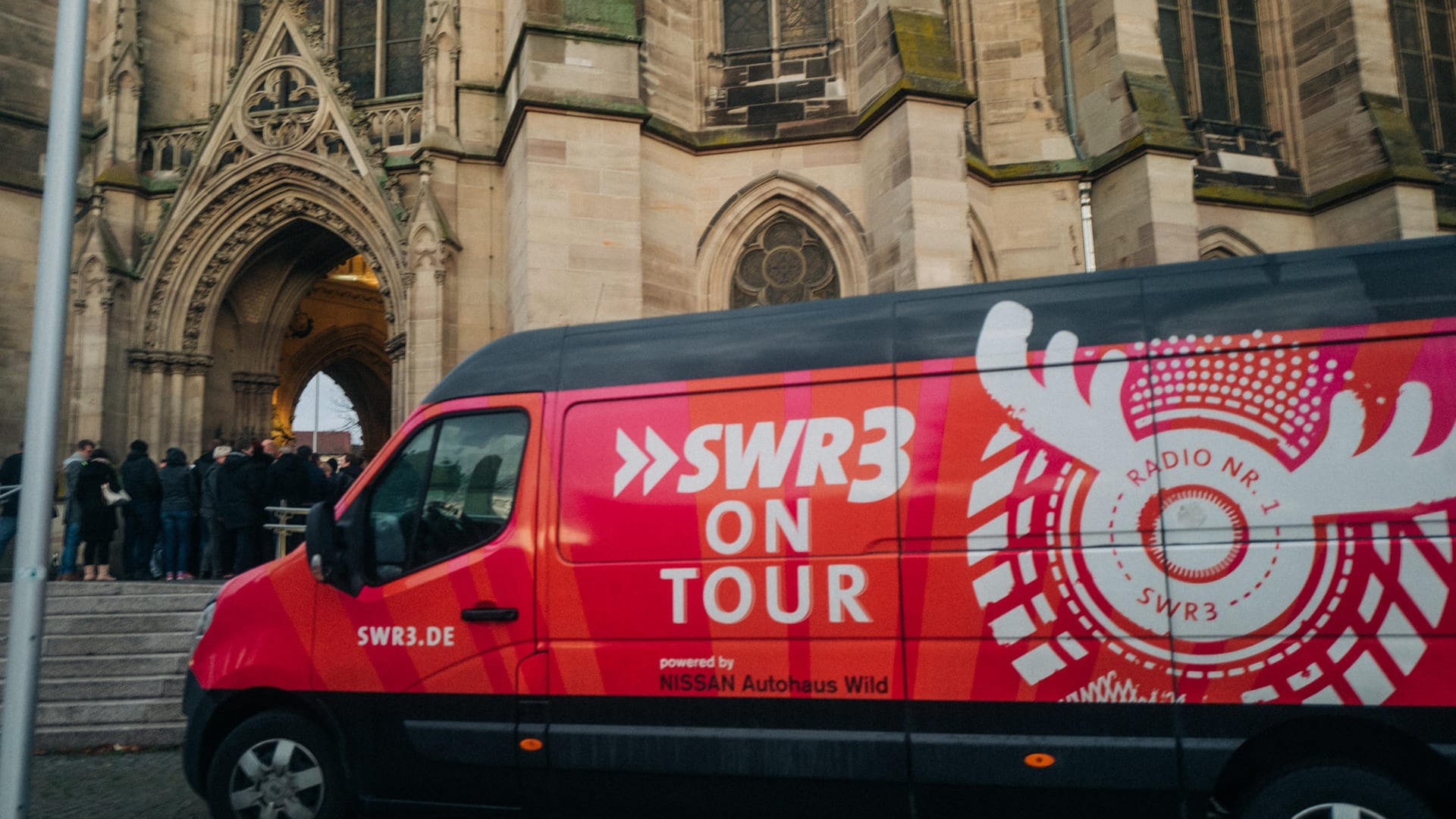 Foto: SWR3 Die Toten Hosen in der Gedächtniskirche in Speyer (Foto: SWR3)