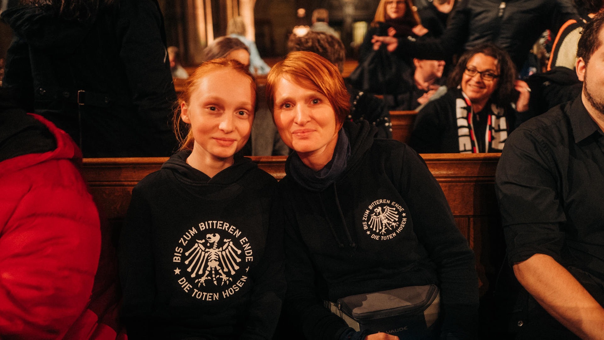 Foto: SWR3 Die Toten Hosen in der Gedächtniskirche in Speyer (Foto: SWR3)