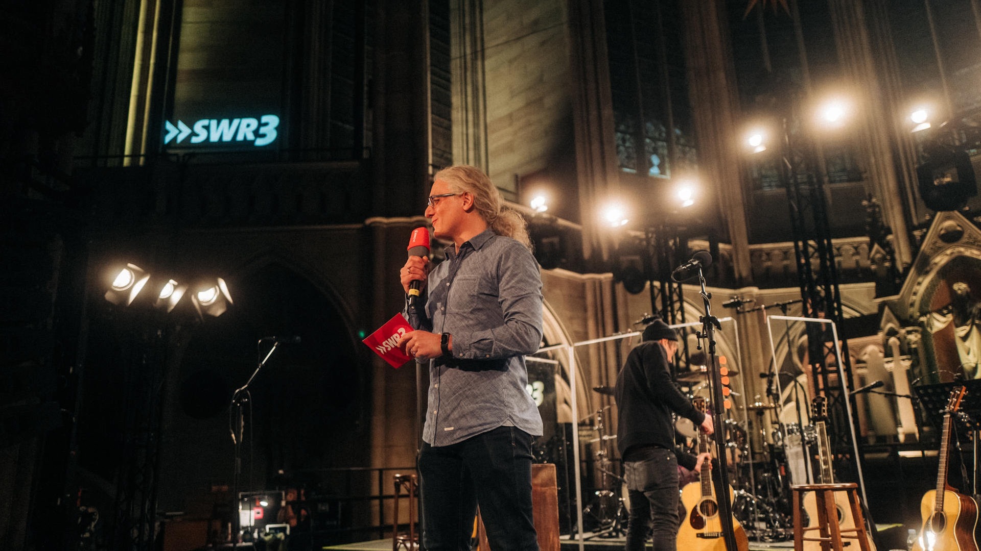 Foto: SWR3 Die Toten Hosen in der Gedächtniskirche in Speyer (Foto: SWR3)