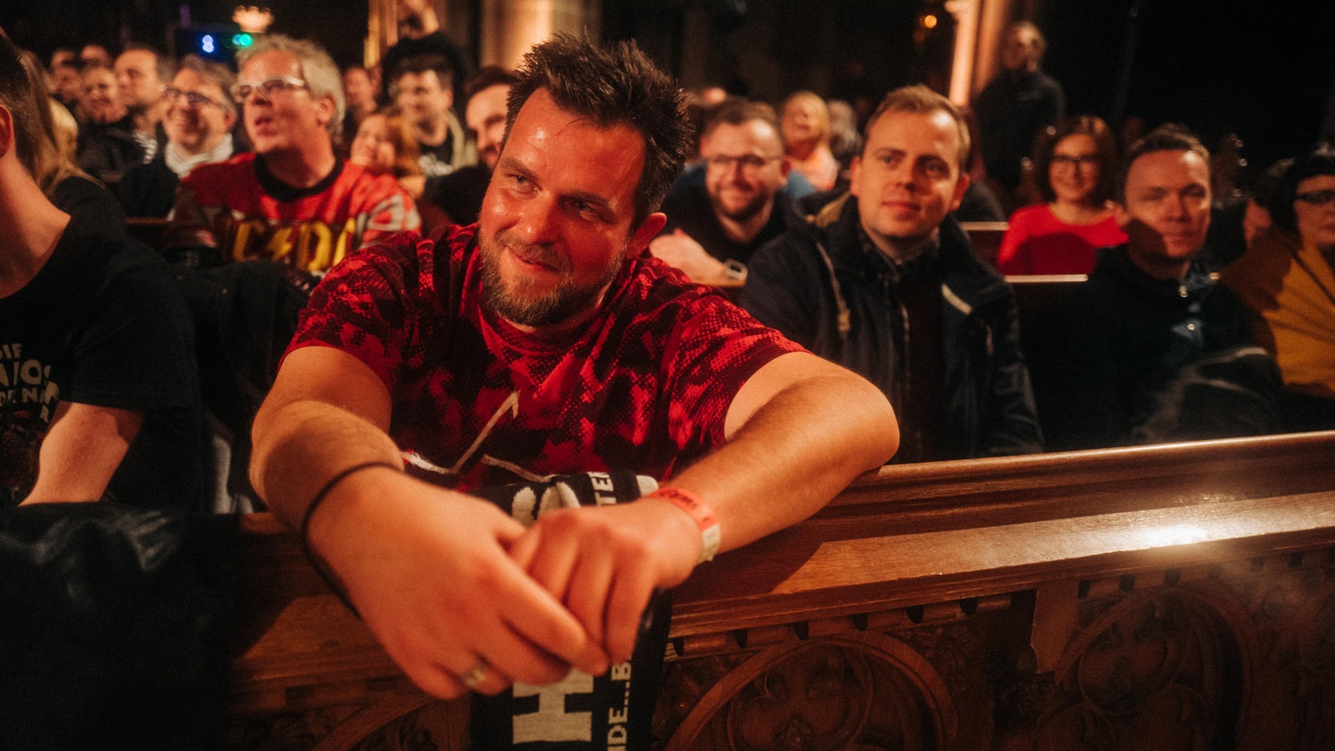 Foto: SWR3 Die Toten Hosen in der Gedächtniskirche in Speyer (Foto: SWR3)