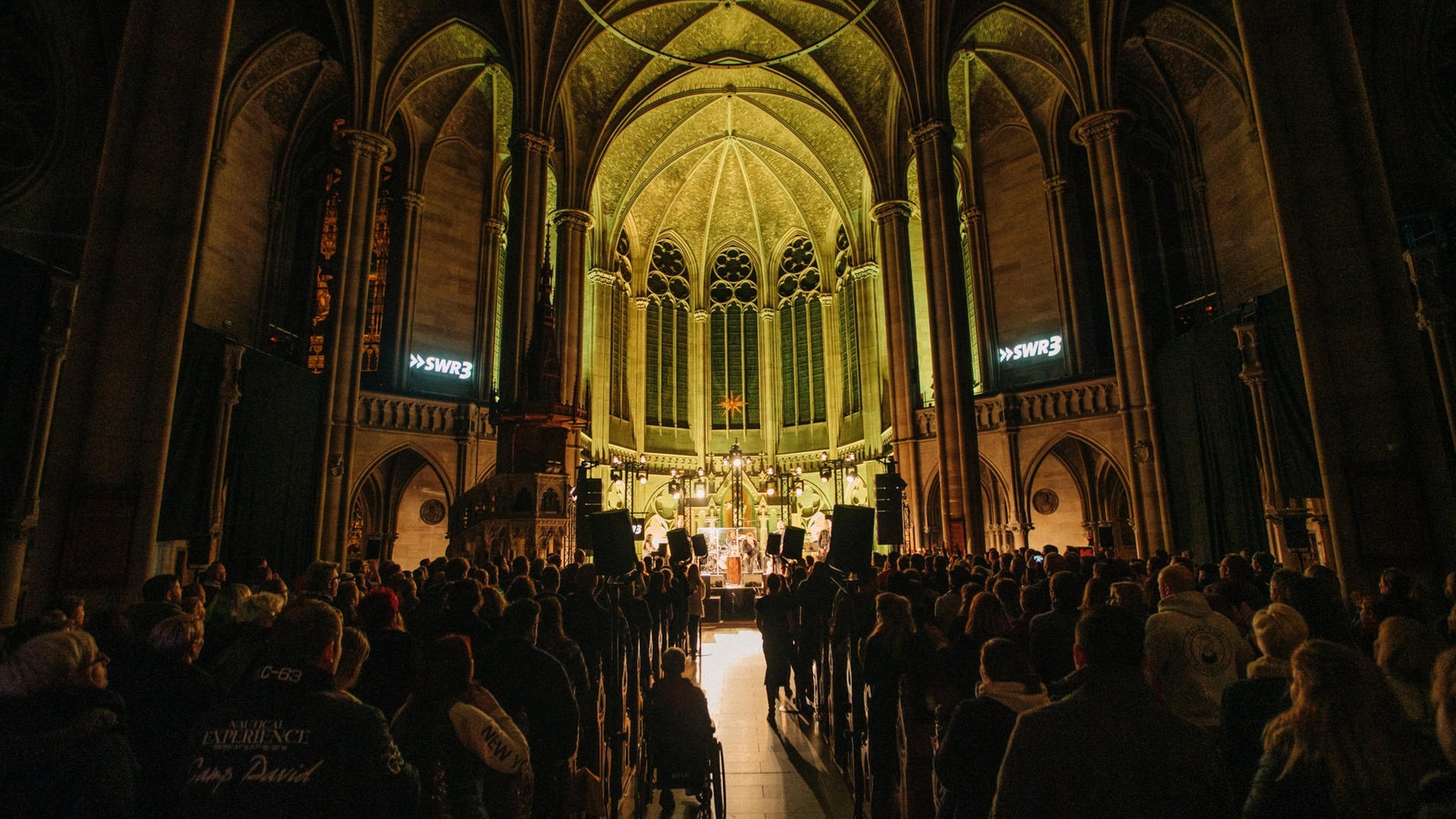 Foto: SWR3 Die Toten Hosen in der Gedächtniskirche in Speyer (Foto: SWR3)