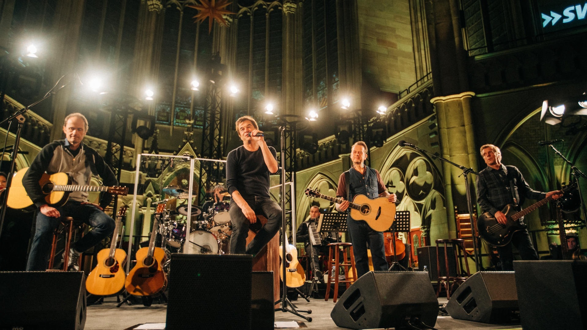 Foto: SWR3 Die Toten Hosen in der Gedächtniskirche in Speyer (Foto: SWR3)