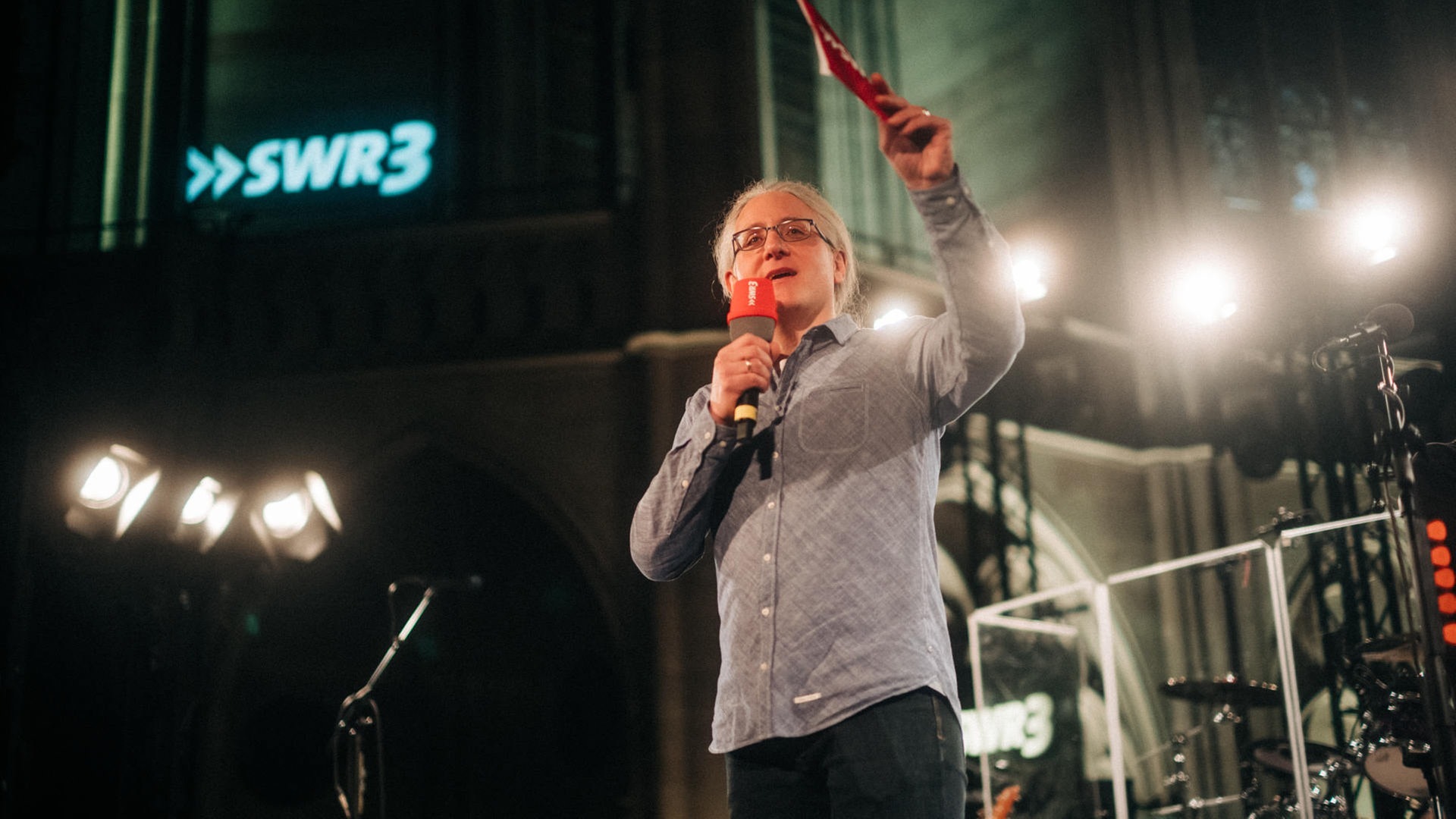 Foto: SWR3 Die Toten Hosen in der Gedächtniskirche in Speyer (Foto: SWR3)