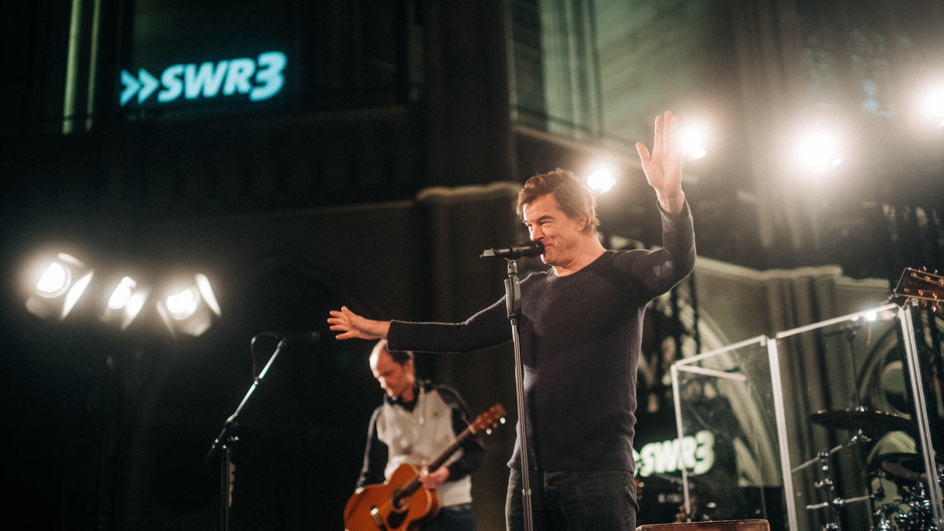 Foto: SWR3 Die Toten Hosen in der Gedächtniskirche in Speyer (Foto: SWR3)