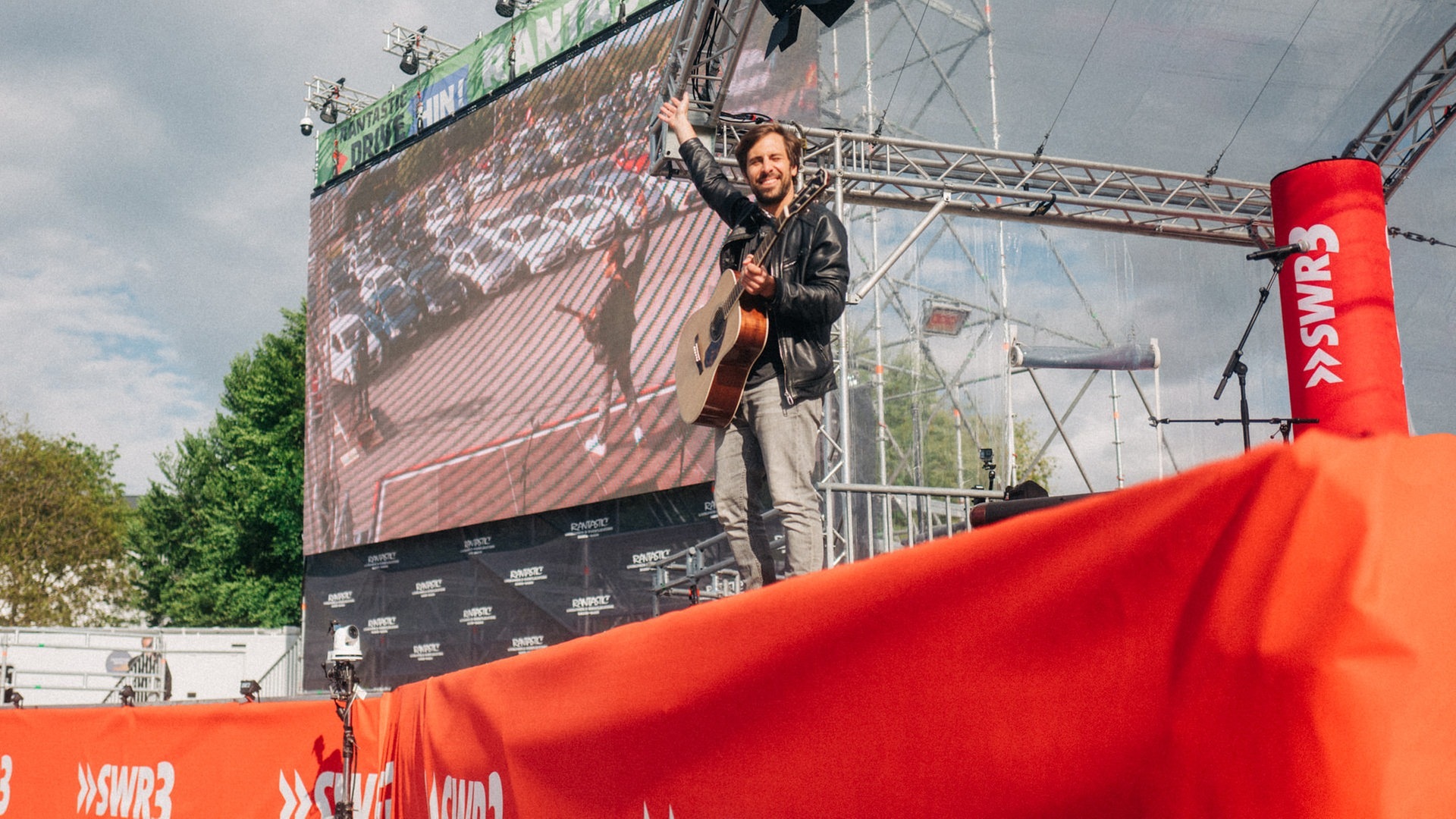 Foto: SWR3 Fotos vom Konzert von Max Giesinger im Autokino Baden-Baden (Foto: SWR3)
