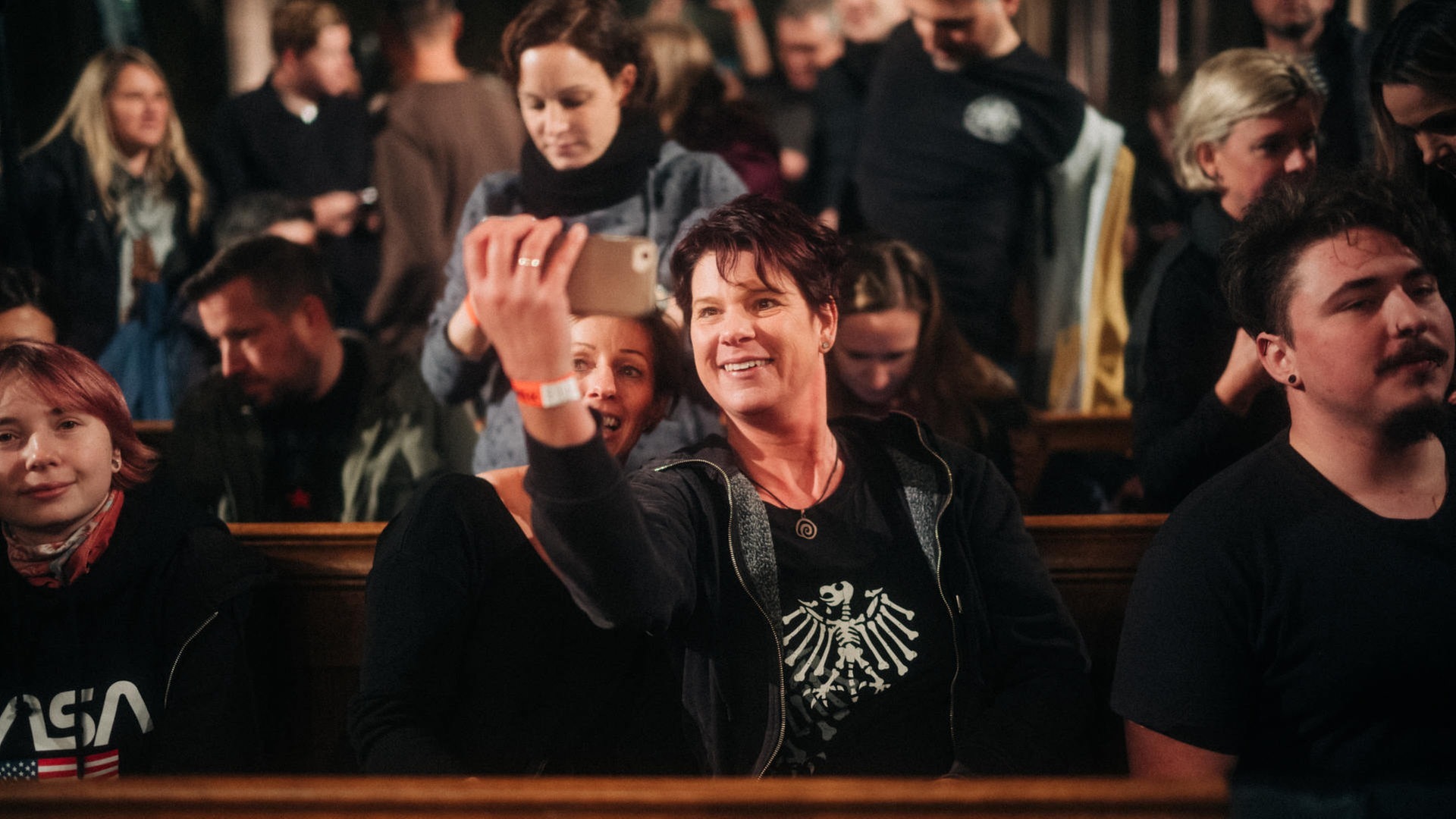 Foto: SWR3 Die Toten Hosen in der Gedächtniskirche in Speyer (Foto: SWR3)