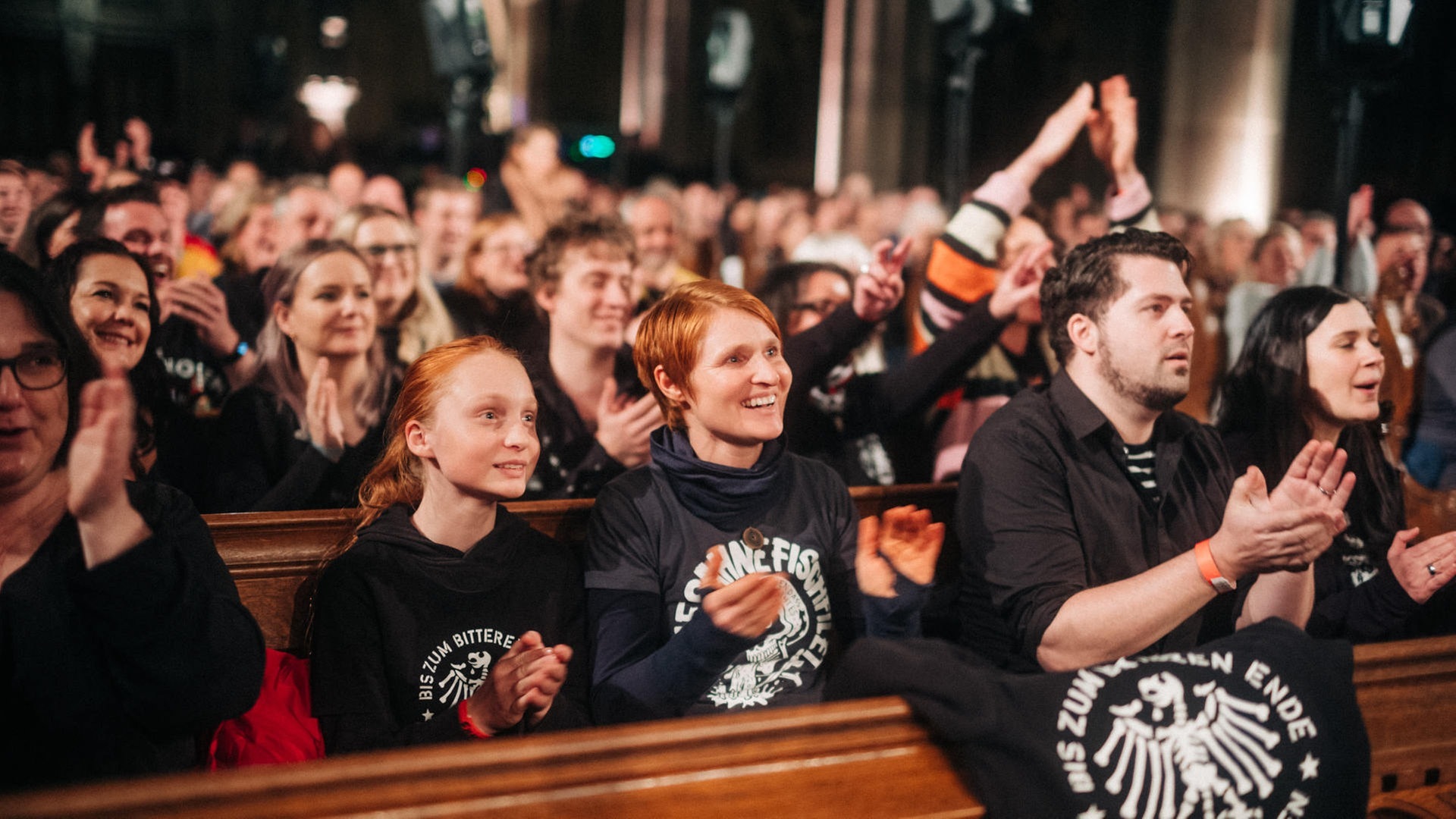 Foto: SWR3 Die Toten Hosen in der Gedächtniskirche in Speyer (Foto: SWR3)