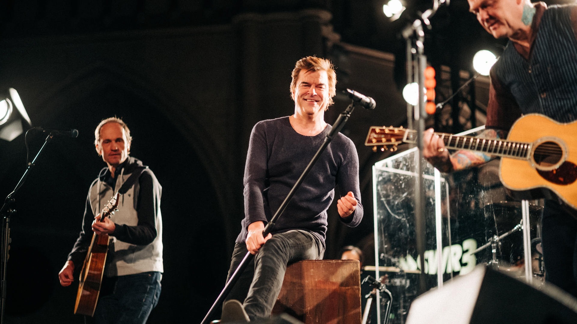 Foto: SWR3 Die Toten Hosen in der Gedächtniskirche in Speyer (Foto: SWR3)