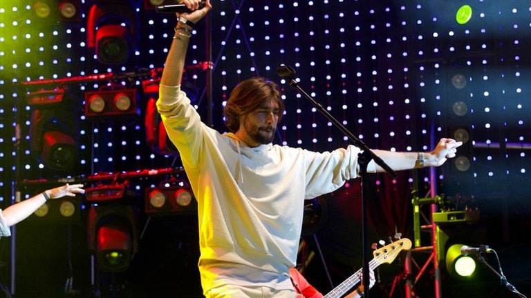 Foto: SWR3 Alvaro Soler beim SWR3 Open Air in Mainz. (Foto: SWR3)