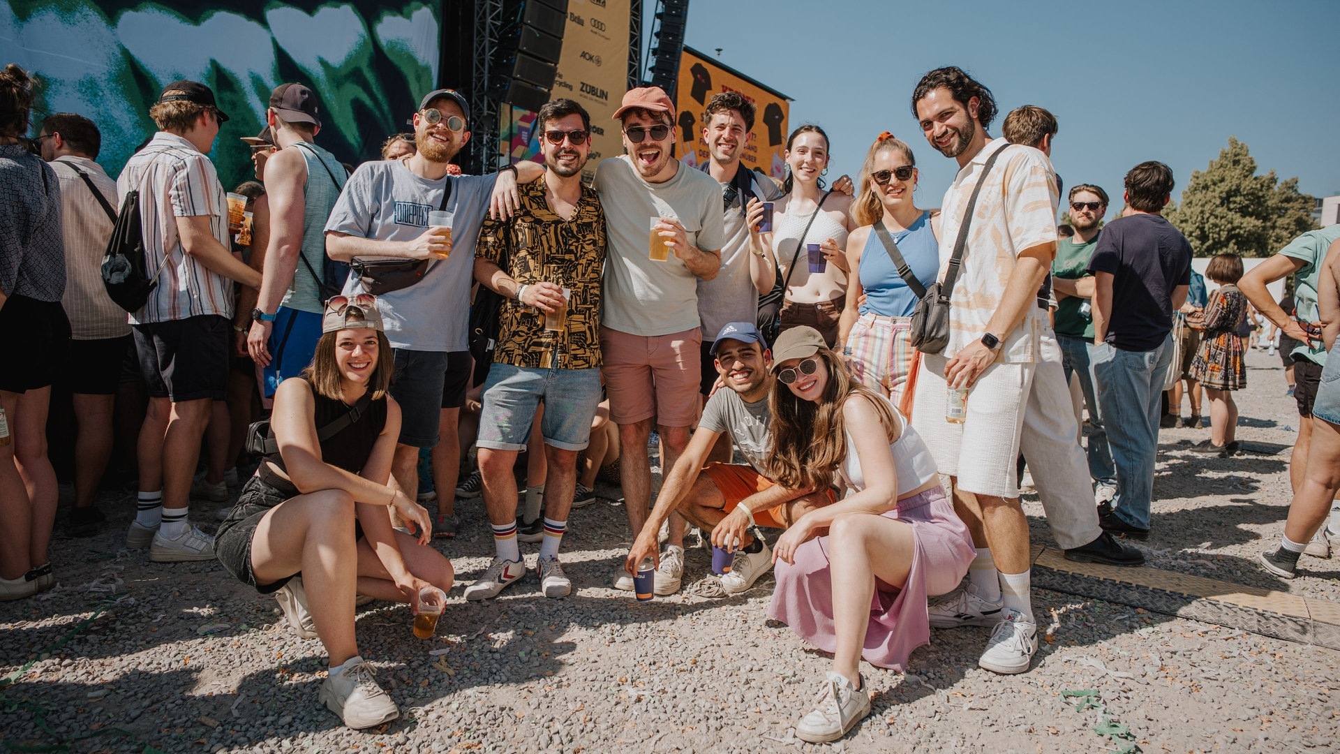Foto: SWR3, Ronny Zimmermann Die Crowd beim Kessel Festival 2023 (Foto: SWR3, Ronny Zimmermann)