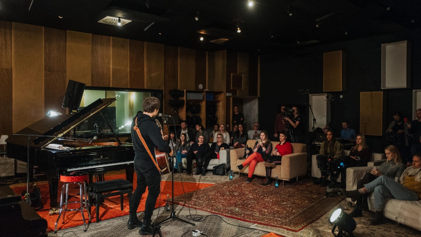 Max Giesinger: Studio Session (Foto: SWR3)