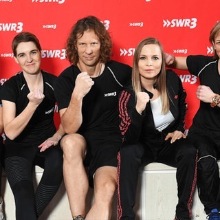 SWR3 Fitness-Duell mit Regina Halmich