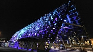 Kunstprojekt am Osloer Hafen (Foto: SWR3) Kunstprojekt am Osloer Hafen