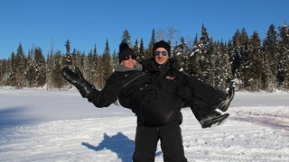 Reise-Gewinner in Kanada -  SWR3 Elch und weg Québec