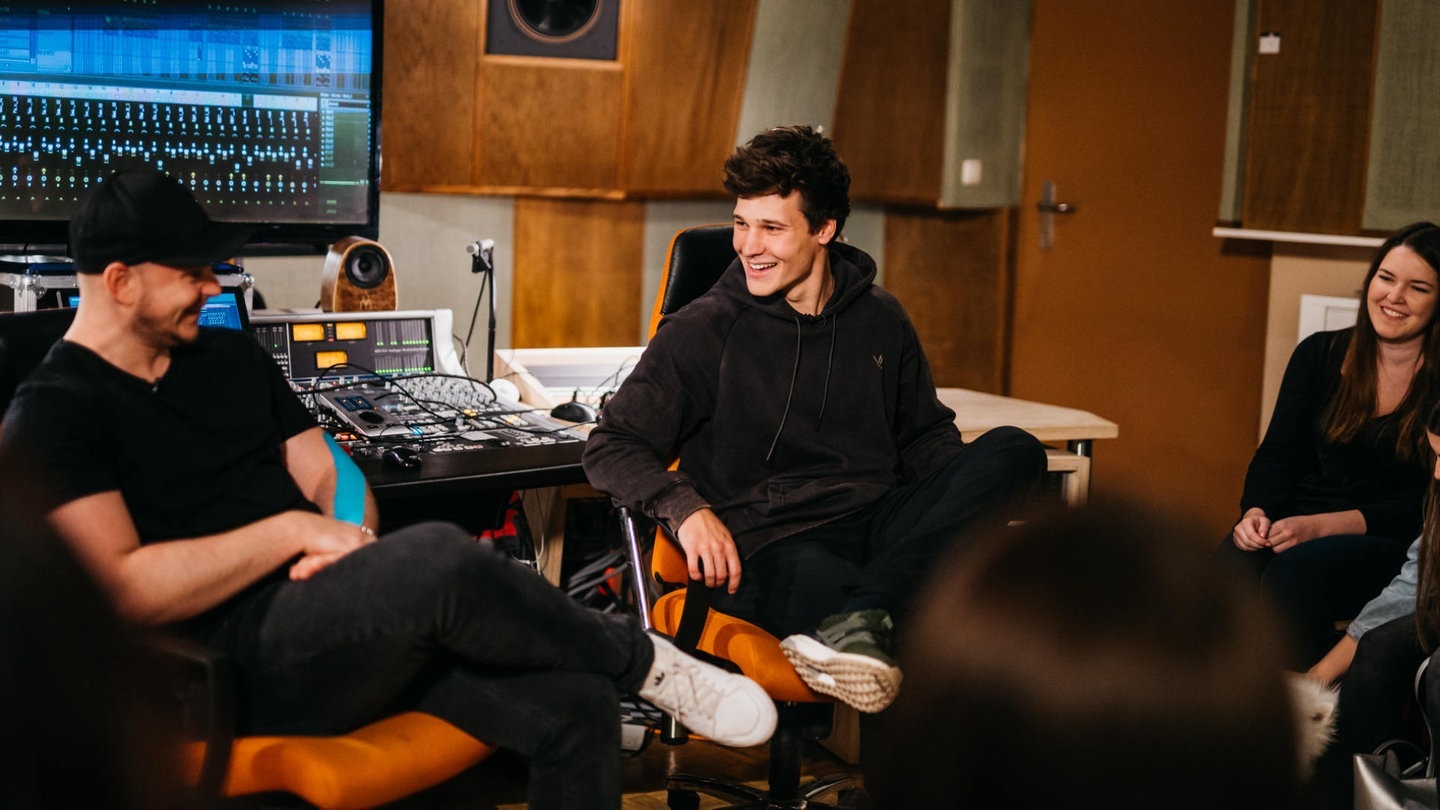 Studio-Session mit Wincent Weiss (Foto: SWR3)