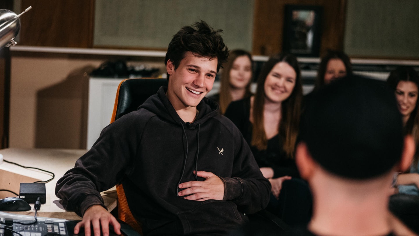 Studio-Session mit Wincent Weiss (Foto: SWR3)