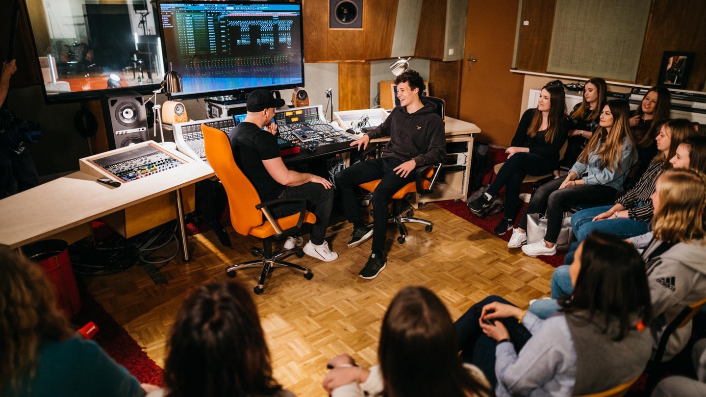 Studio-Session mit Wincent Weiss (Foto: SWR3)