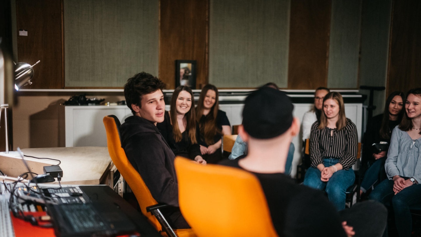 Studio-Session mit Wincent Weiss (Foto: SWR3)