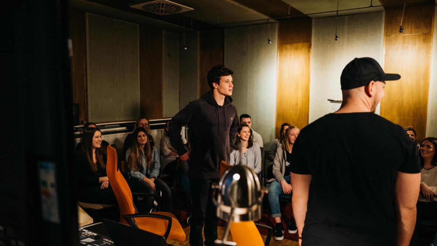 Studio-Session mit Wincent Weiss (Foto: SWR3)