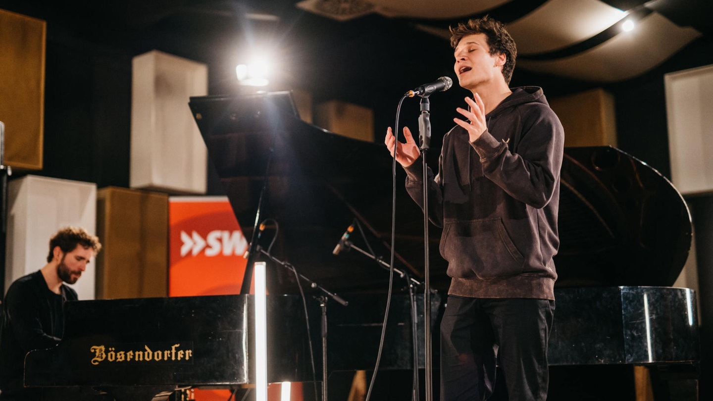 Studio-Session mit Wincent Weiss (Foto: SWR3)